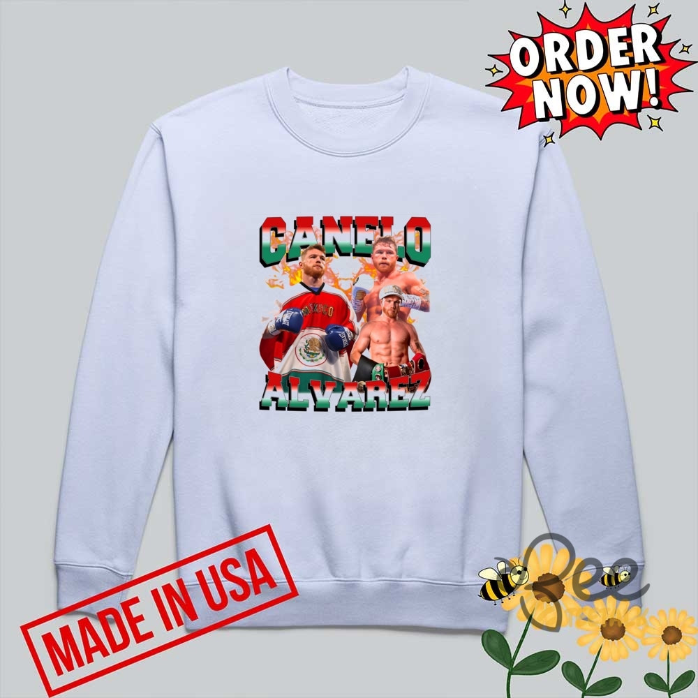 Canelo Alvarez 90S Vintage Bootleg Shirt 8 CANELO ALVAREZ 90s Vintage Bootleg Shirt
