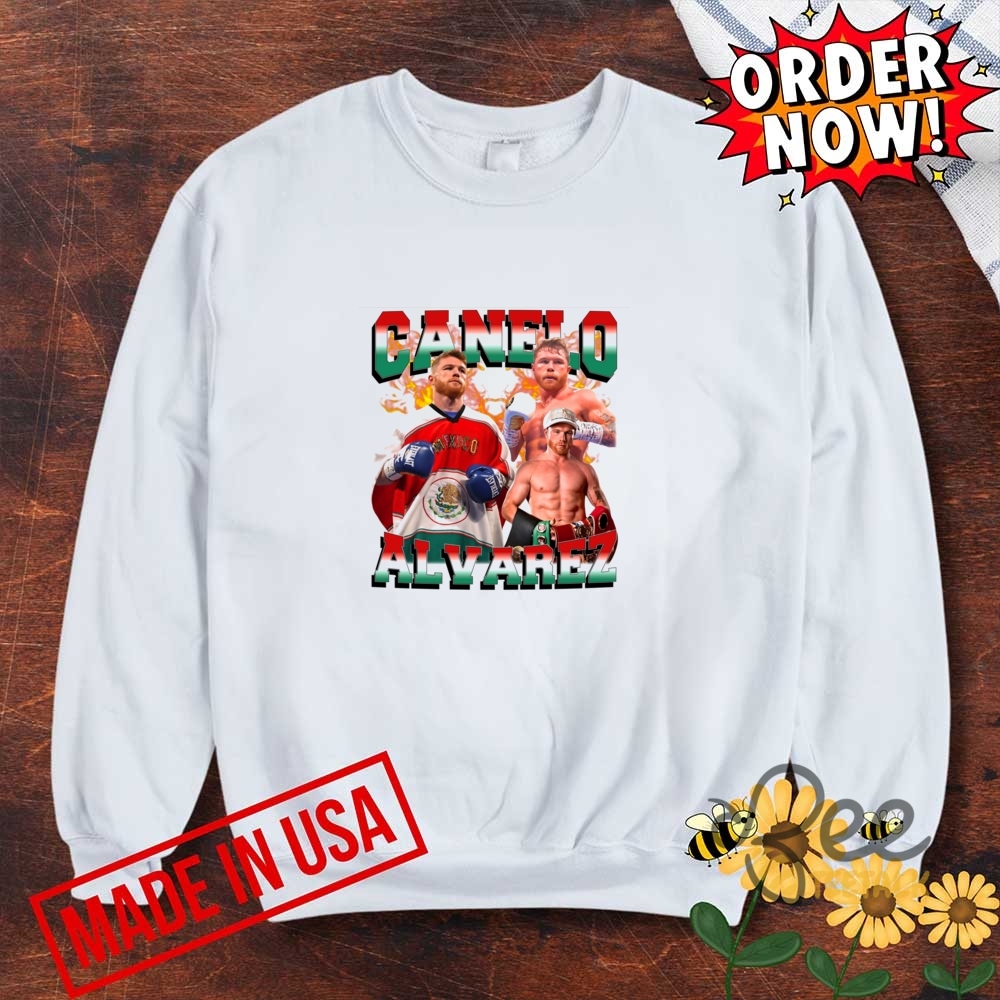 Canelo Alvarez 90S Vintage Bootleg Shirt 9 CANELO ALVAREZ 90s Vintage Bootleg Shirt