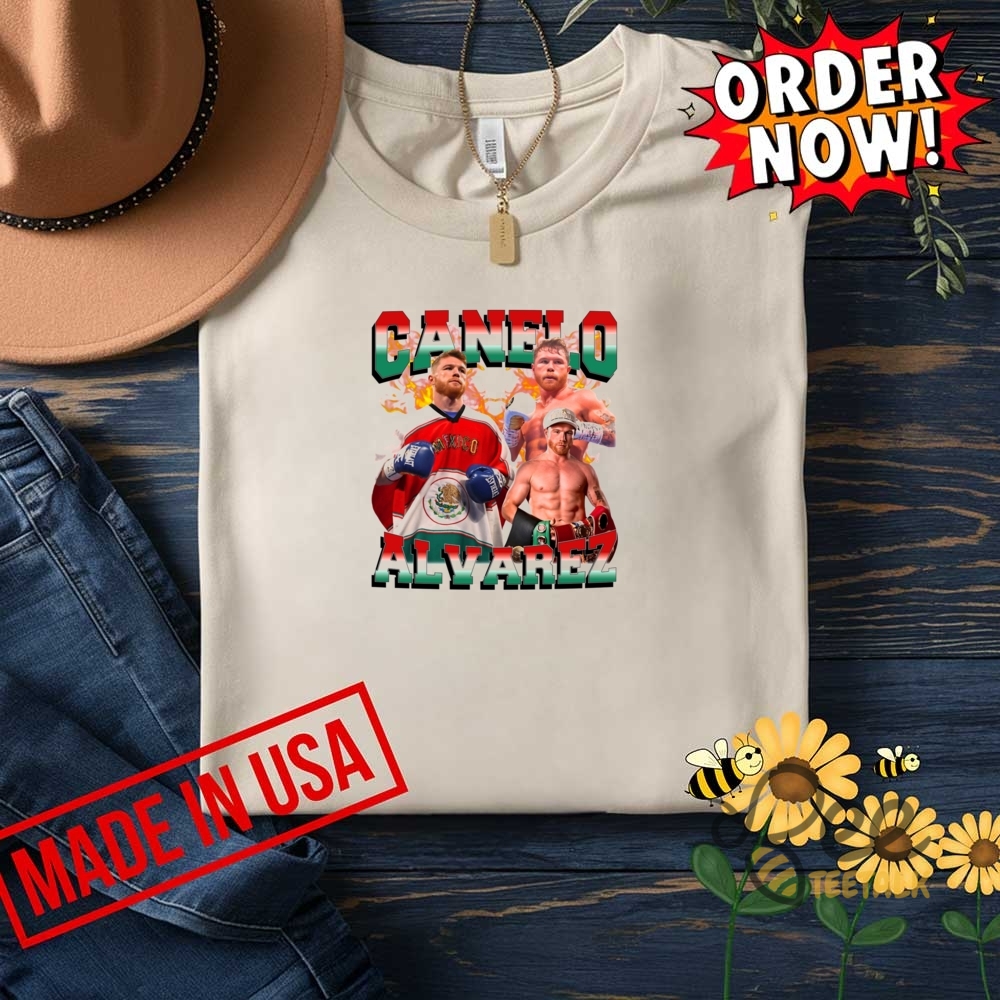Canelo Alvarez 90S Vintage Bootleg Shirt 10 CANELO ALVAREZ 90s Vintage Bootleg Shirt