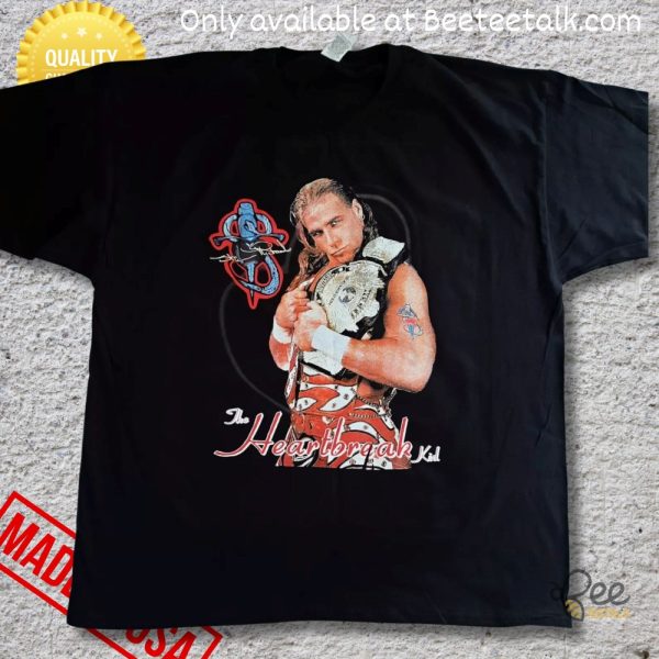 Wrestlemania xii 12 1996 shawn michaels the heartbreak kid shirt