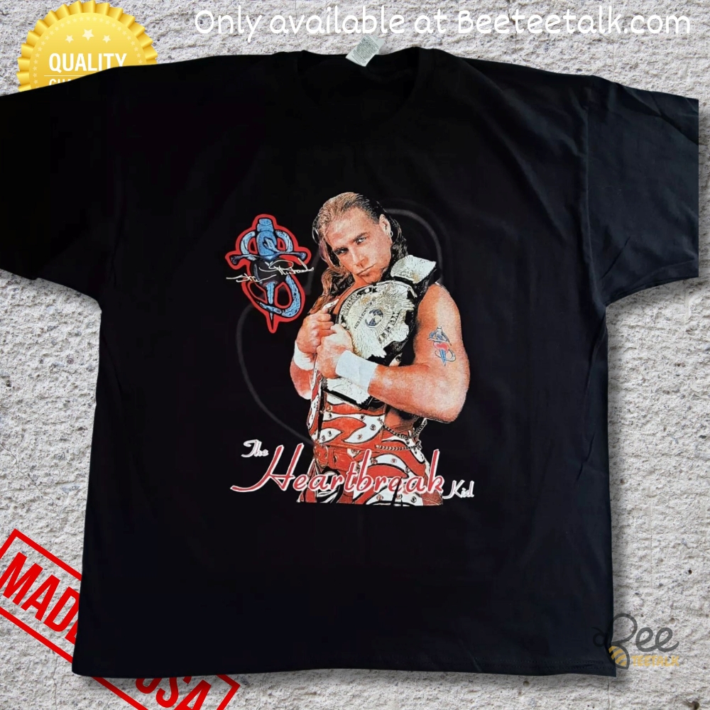 Wrestlemania Xii 12 1996 Shawn Michaels The Heartbreak Kid Shirt 6 WrestleMania XII 12 1996 Shawn Michaels The Heartbreak Kid Shirt