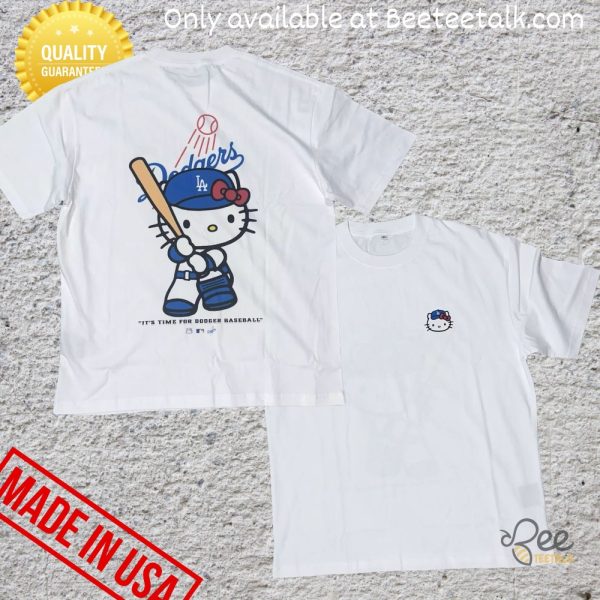 Hello kitty dodgers shirt