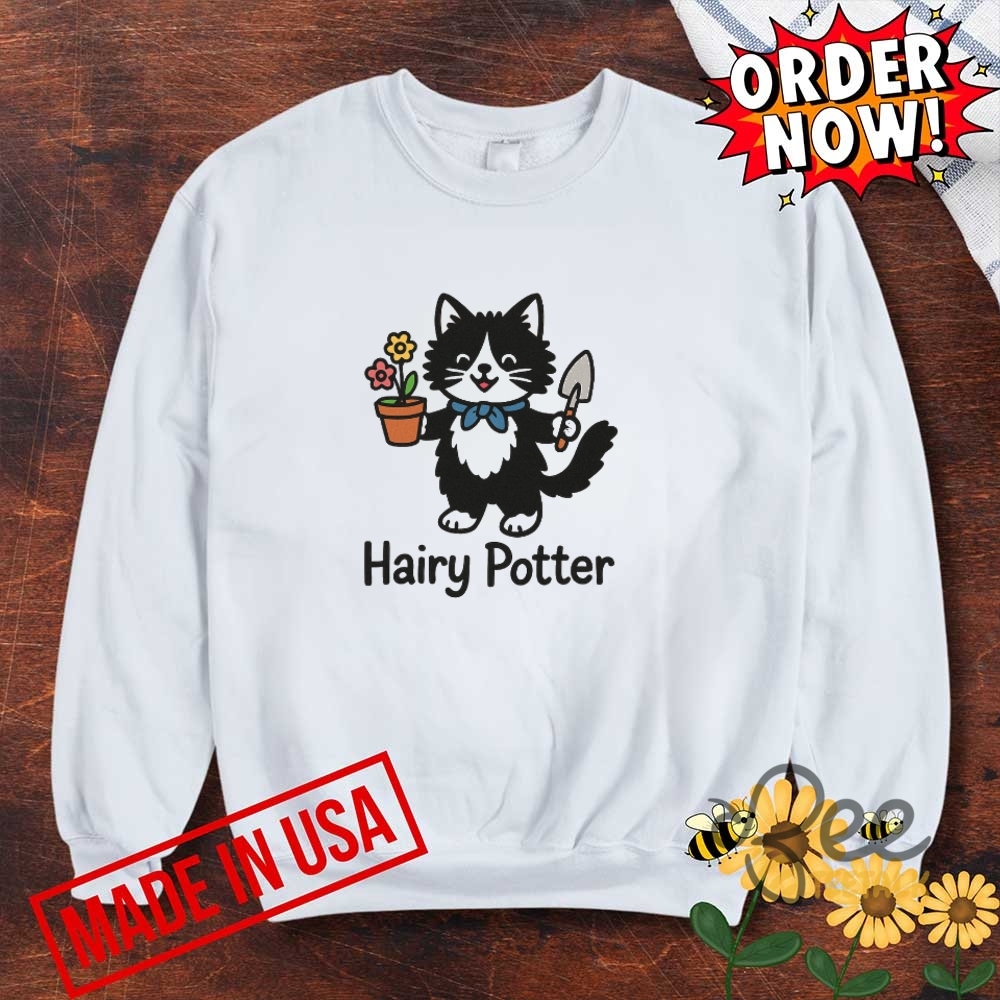Vintage Hairy Potter Cat Shirt Harry Potter Parody Tee Shirt 9 Vintage Hairy Potter Cat Shirt Harry Potter Parody Tee Shirt