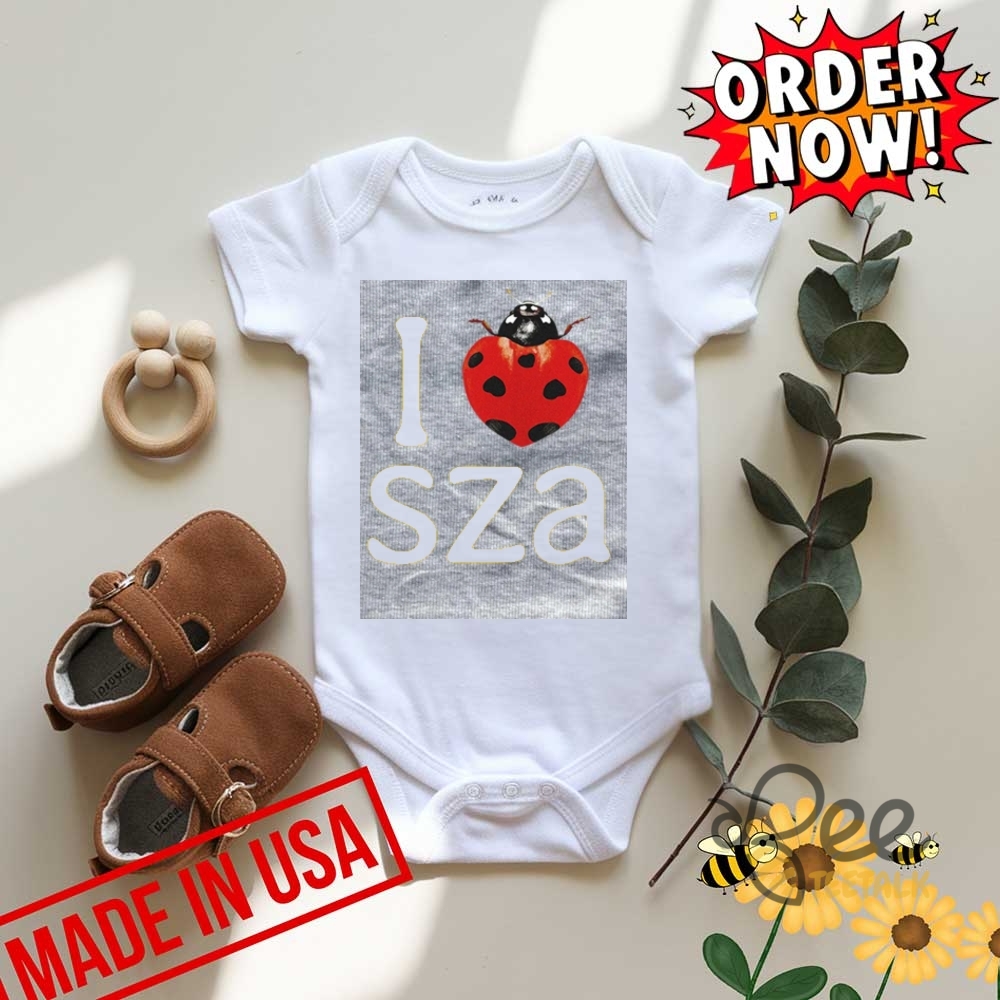 I Love Sza Shirt I Heart Sza Ladybug Tee 9 I love Sza Shirt I heart sza ladybug tee