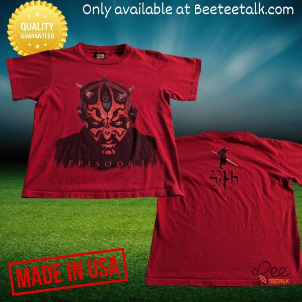 Star wars episode 1 phantom darth maul shirt choose color