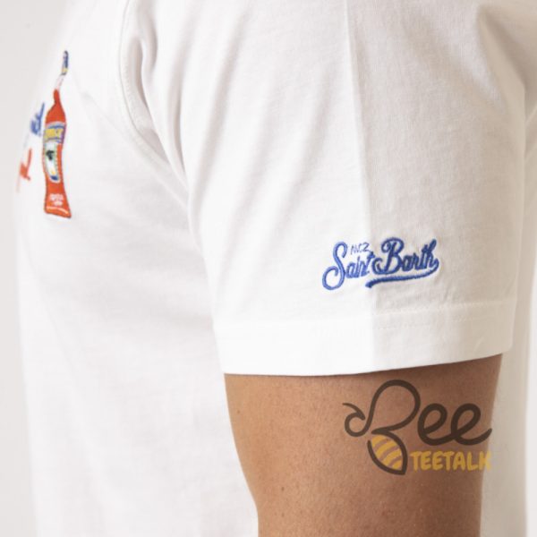 Limited edition only with aperol spritz embroidered shirt
