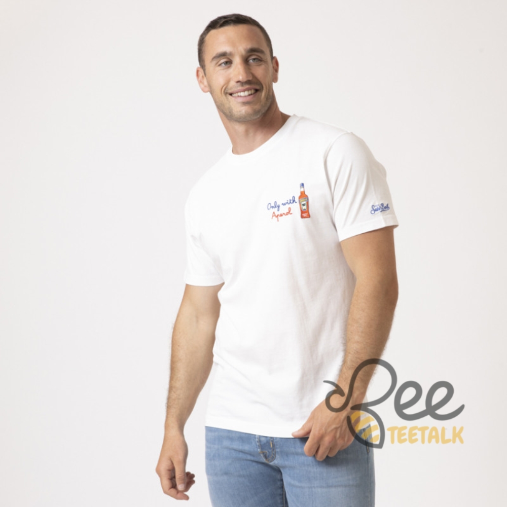 Limited Edition Only With Aperol Spritz Embroidered Shirt 16 Limited Edition Only With Aperol Spritz Embroidered Shirt