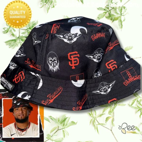 San francisco sf giants star wars bucket hat chewbacca