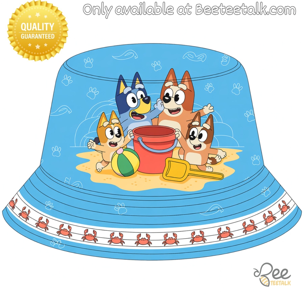 Bluey Summer Bucket Hat 2 Bluey Summer Bucket Hat