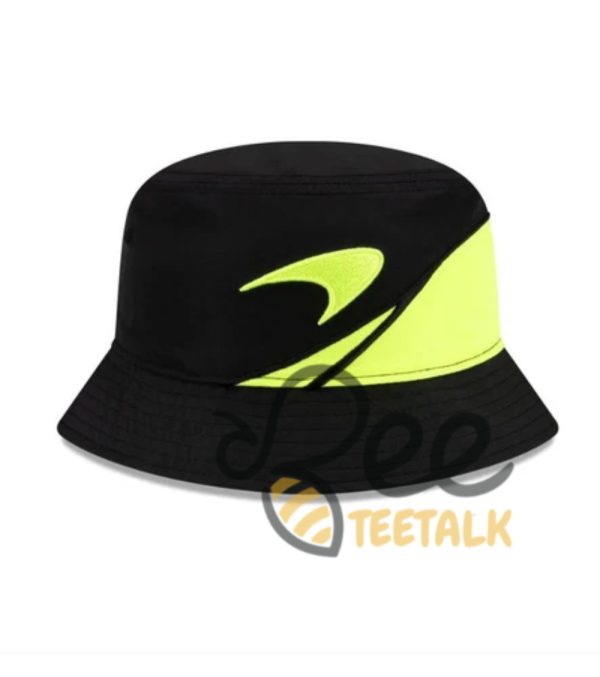Mclaren racing f1 special edition lando norris silverstone replica bucket hat full printed beeteetalk 1