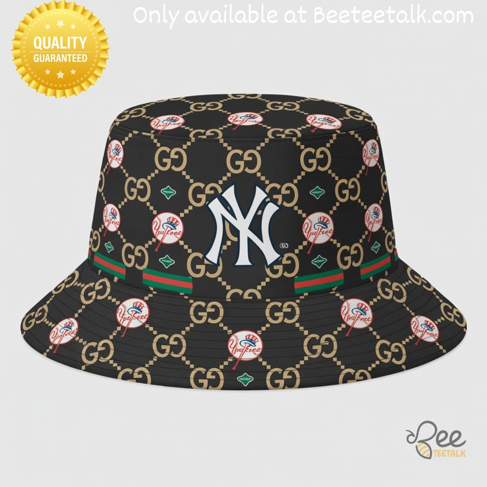 Gucci New York Yankees Bucket Hat 3 Gucci New York Yankees Bucket Hat