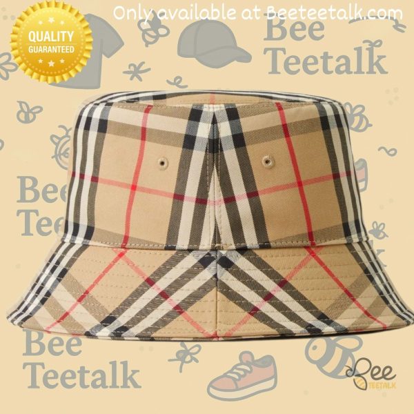 Check burberry bucket hat vintage replica