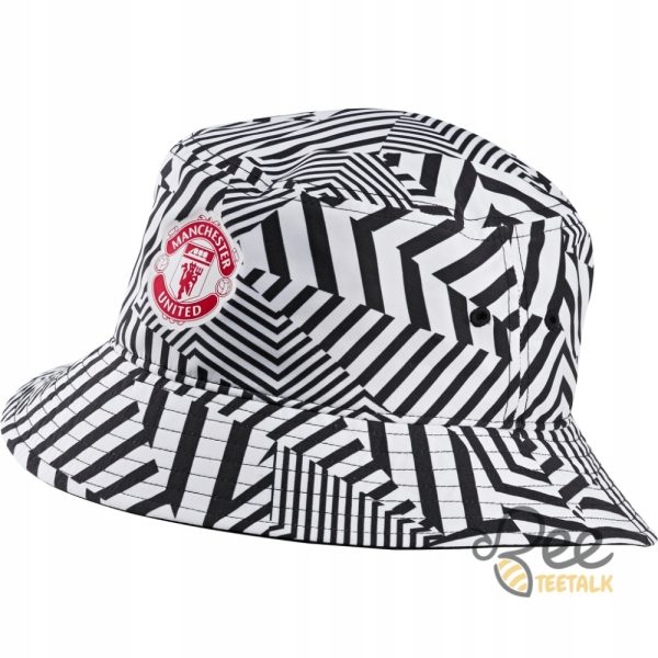 Adidas manchester united man utd zebra football bucket hat replica full printed