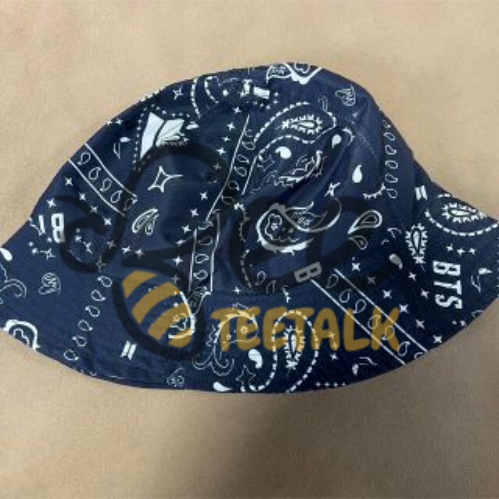 Bts Bucket Hat Replica Full Printed 4 BTS Bucket Hat replica full printed