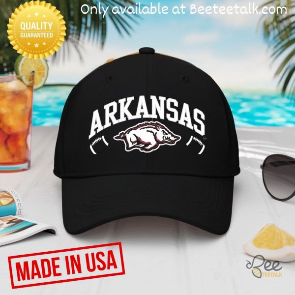 Arkansas razorbacks travelers embroidered baseball cap