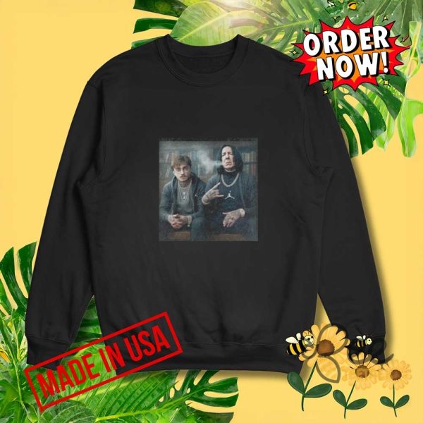 Harry potter and snape smoking shirt