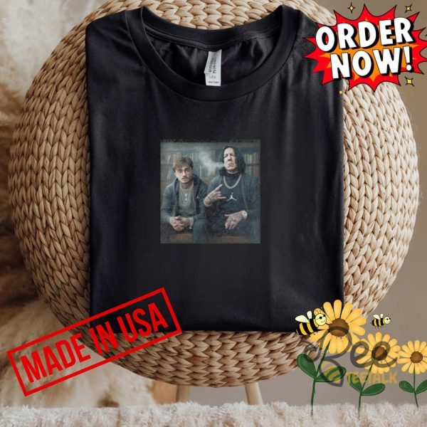 Harry potter and snape smoking shirt