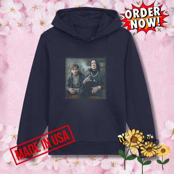 Harry potter and snape smoking shirt