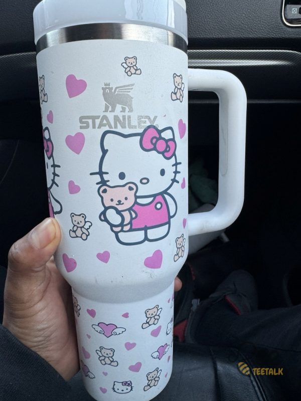 Carebear hello kitty tumbler 40 oz stanley cup dupe