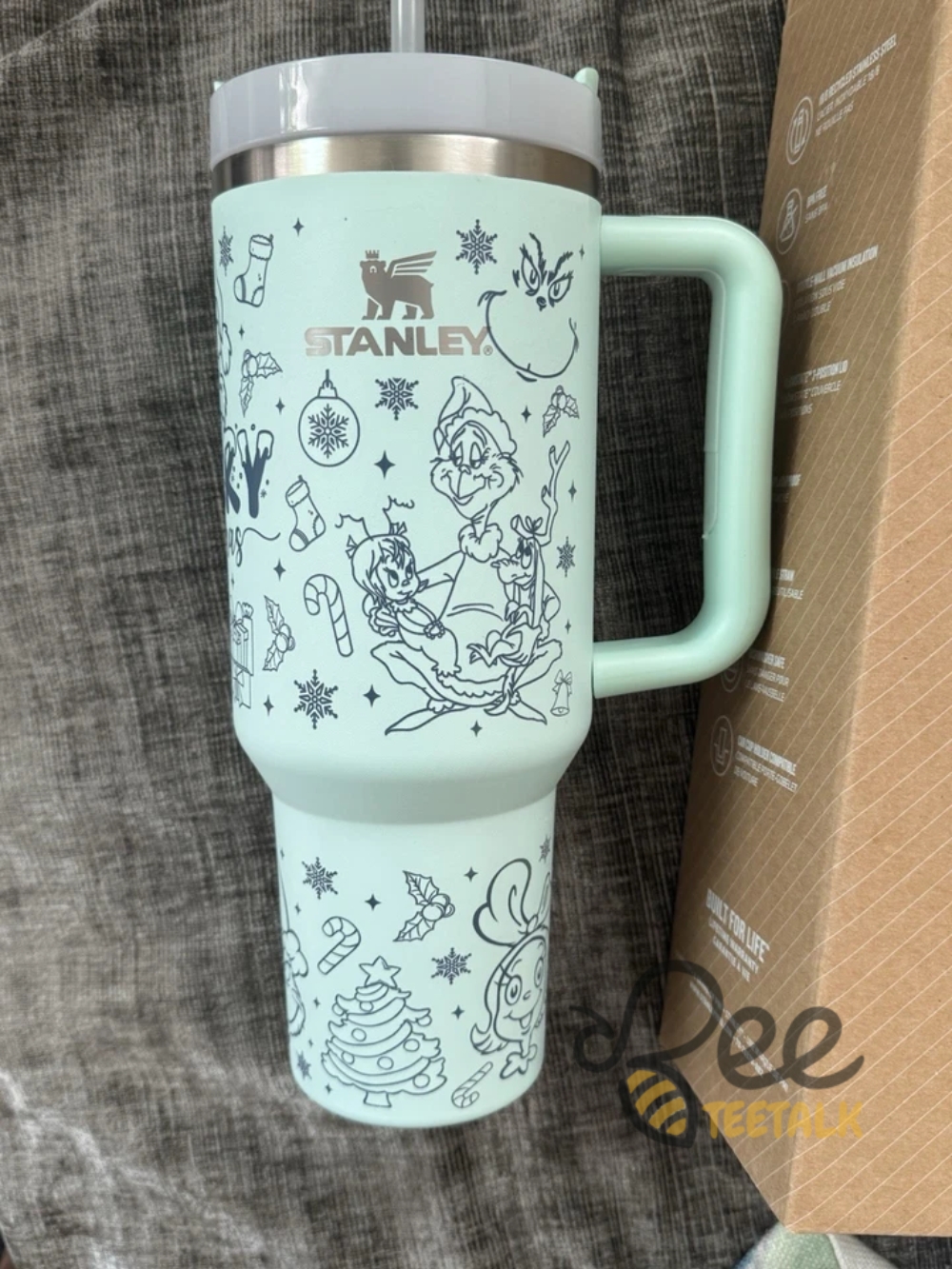 Grinch Tumbler 40 Oz Stanley Cup Dupe 10 Grinch Tumbler 40 Oz Stanley Cup Dupe