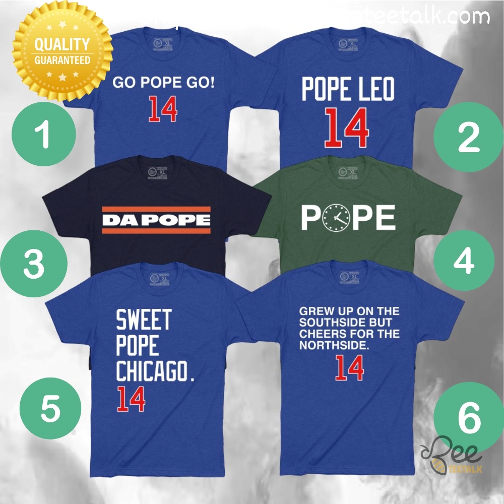 Da Pope Shirt (choose a Design in customer note box) 3 Da Pope Shirt