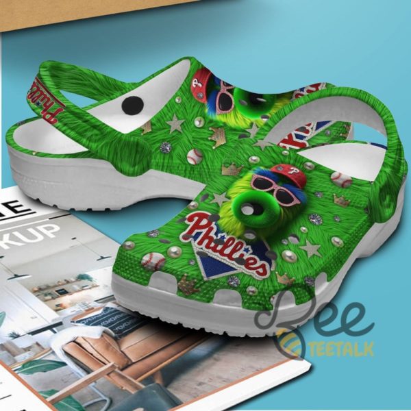 Phillies baseball mlb green clogs