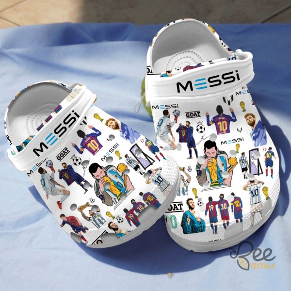 Limited edition lionel messi clogs shoes