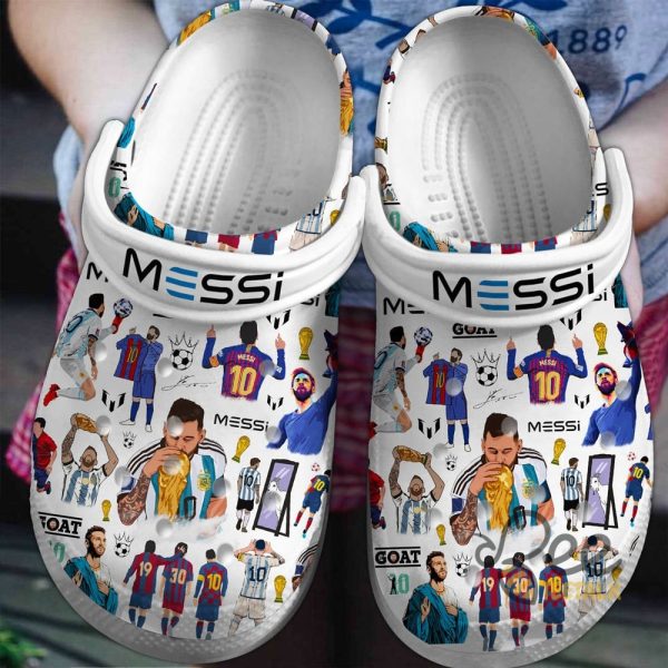 Limited edition lionel messi clogs shoes