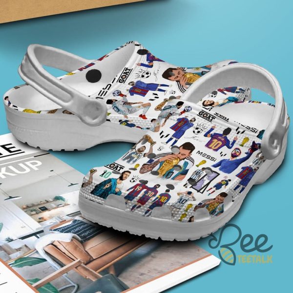 Limited edition lionel messi clogs shoes