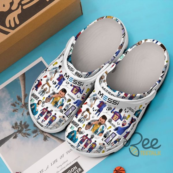 Limited edition lionel messi clogs shoes