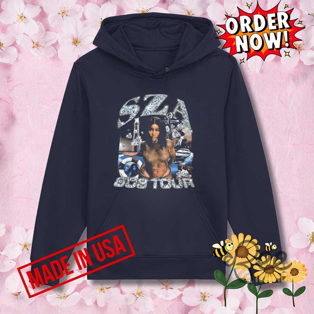 Sza Sos Tour Graphic Tee Shirt 9 Sza SOS Tour Graphic Tee Shirt