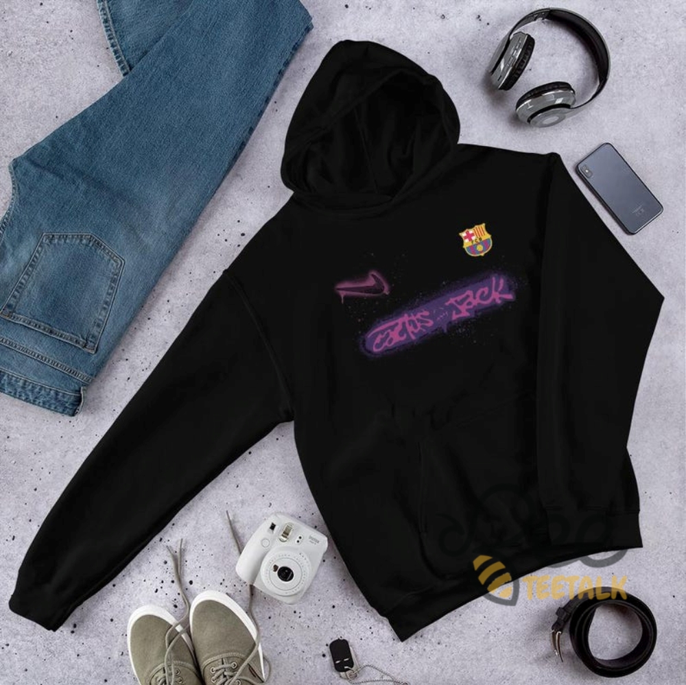 Barcelona X Travis Scott Cactus Jack Printed Hoodie T Shirt Sweatshirt 14 Barcelona x Travis Scott Cactus Jack Printed hoodie t shirt sweatshirt