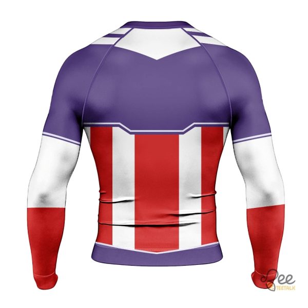 Sam wilson rash guard captain america compression shirt
