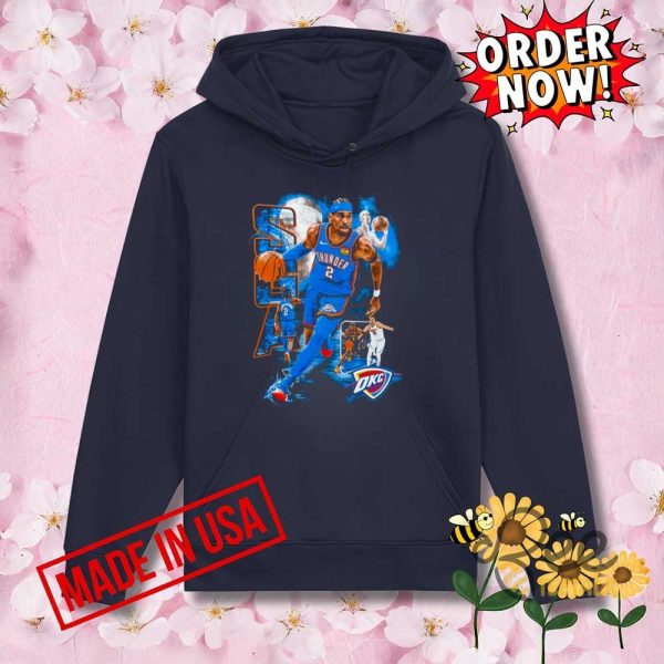 Shai gilgeous alexander okc thunder shirt