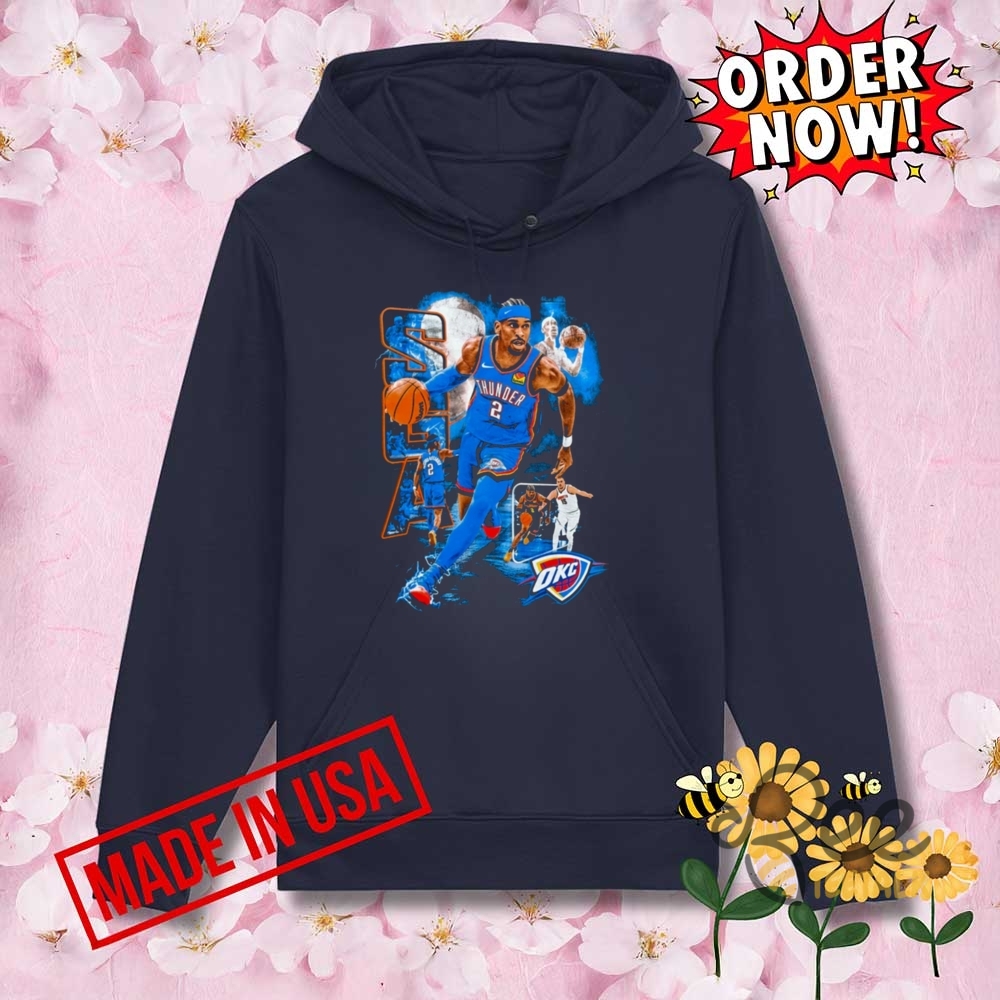 Shai Gilgeous Alexander Okc Thunder Shirt 6 Shai Gilgeous Alexander okc thunder Shirt