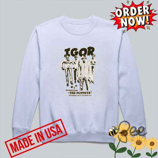2019 igor tyler the creator the puppets tour shirt reprinted arena golf wang tee beeteetalk 1