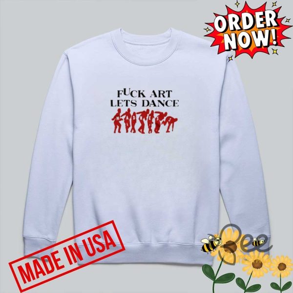 Fuck art lets dance jalen williams fined post game shirt