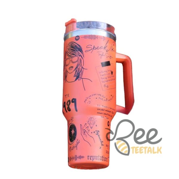 Taylor swift limited edition 40oz stanley tumbler dupe