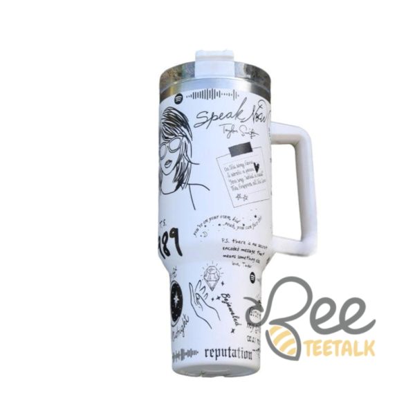 Taylor swift limited edition 40oz stanley tumbler dupe