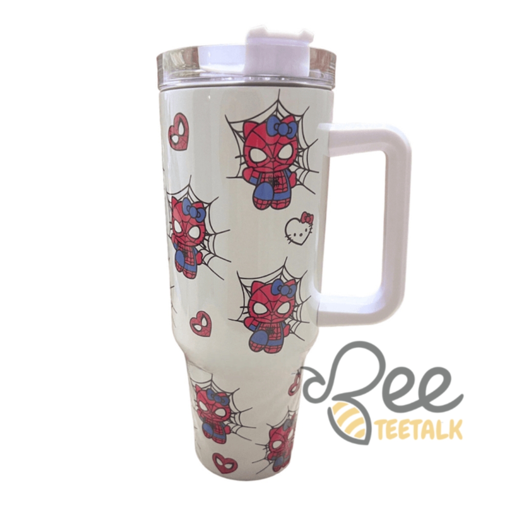 Hello Kitty X Spiderman Tumbler 40Oz 8 Hello Kitty x Spiderman Tumbler 40oz