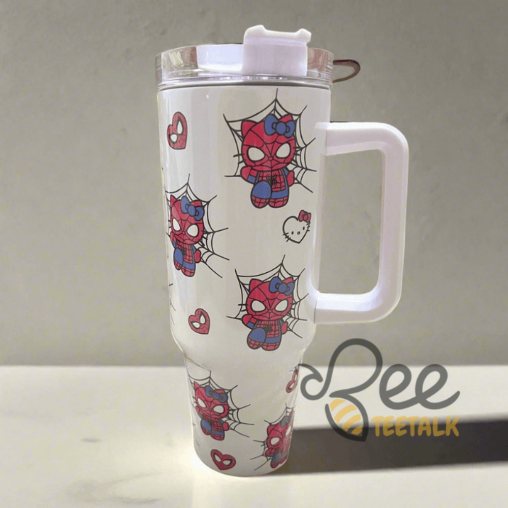 Hello Kitty X Spiderman Tumbler 40Oz 9 Hello Kitty x Spiderman Tumbler 40oz