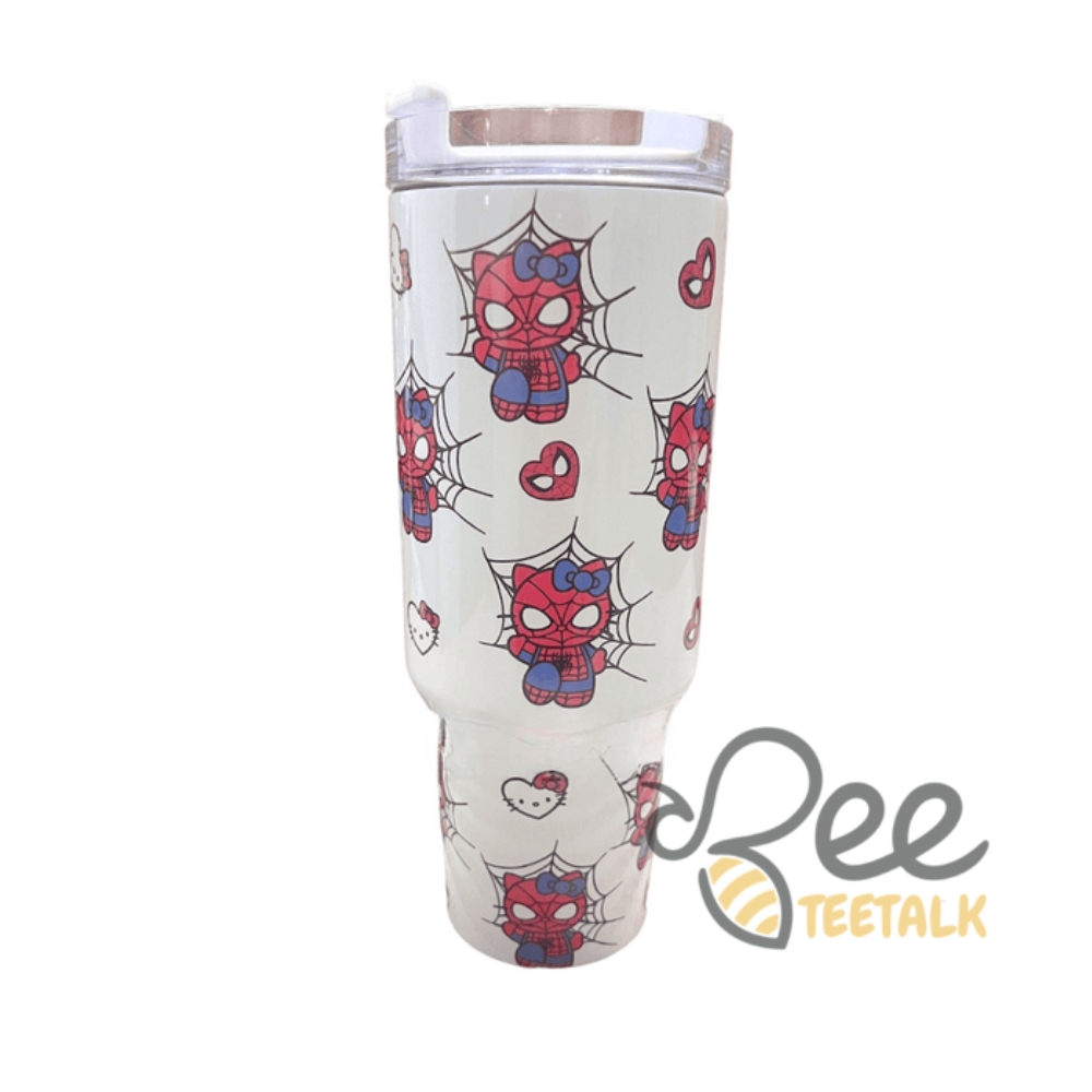 Hello Kitty X Spiderman Tumbler 40Oz 11 Hello Kitty x Spiderman Tumbler 40oz
