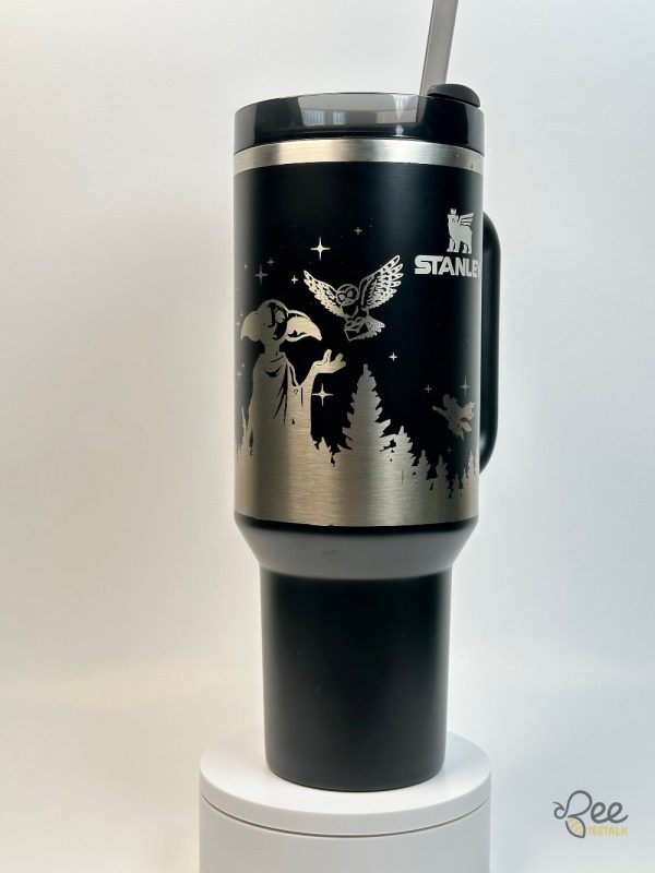 Harry potter custom name engraved stanley tumbler 40oz dupe