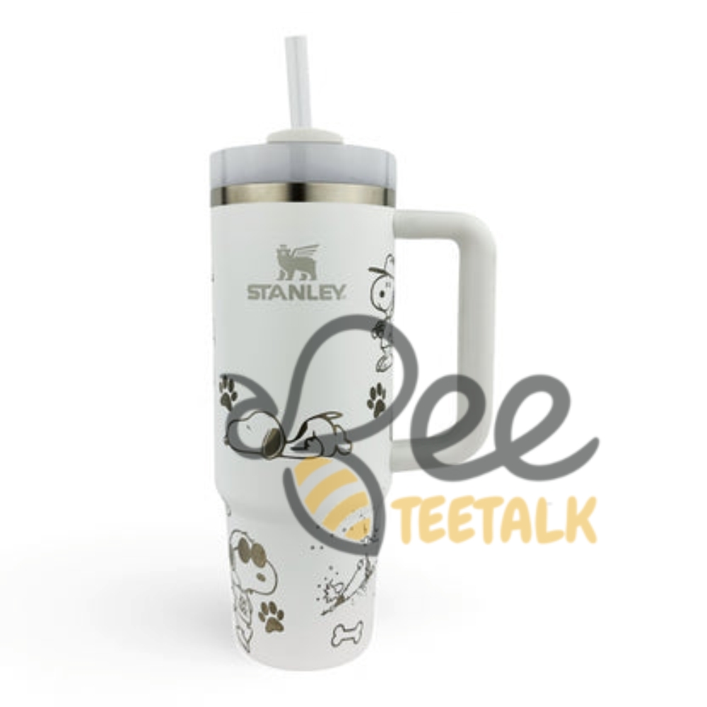 Snoopy Stanley Tumbler Engraved 40Oz Dupe 11 Snoopy Stanley Tumbler Engraved 40oz dupe