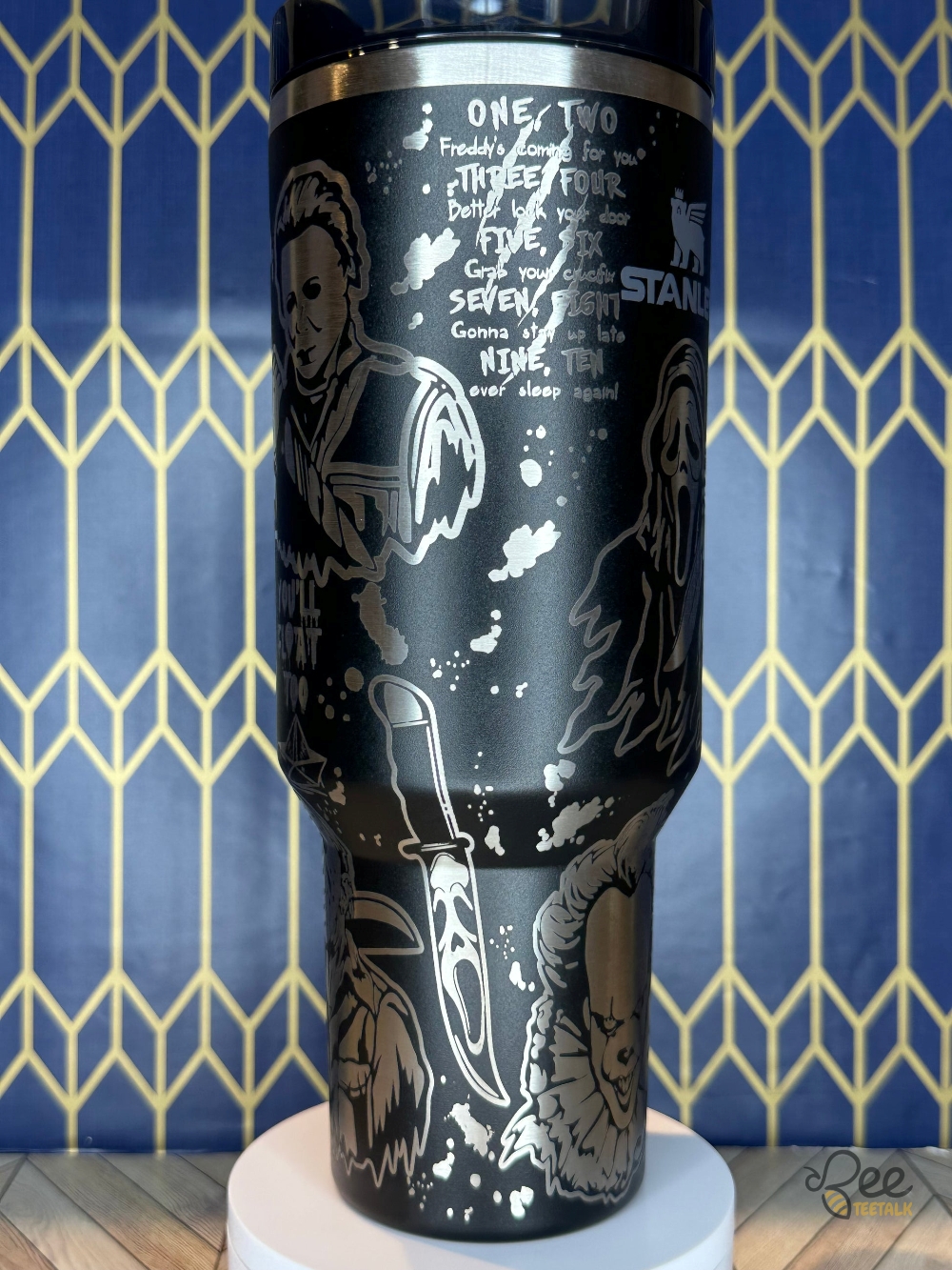 Whats Your Favorite Scary Movie Horror Tumbler Stanley Quencher 40Oz Dupe 6 Whats Your Favorite Scary Movie Horror Tumbler Stanley Quencher 40oz dupe