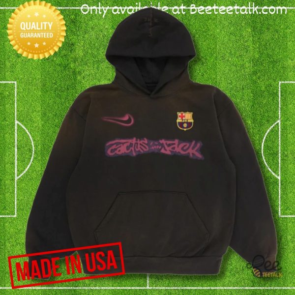 Cactus jack travis scott barcelona hoodie tshirt sweatshirt nike
