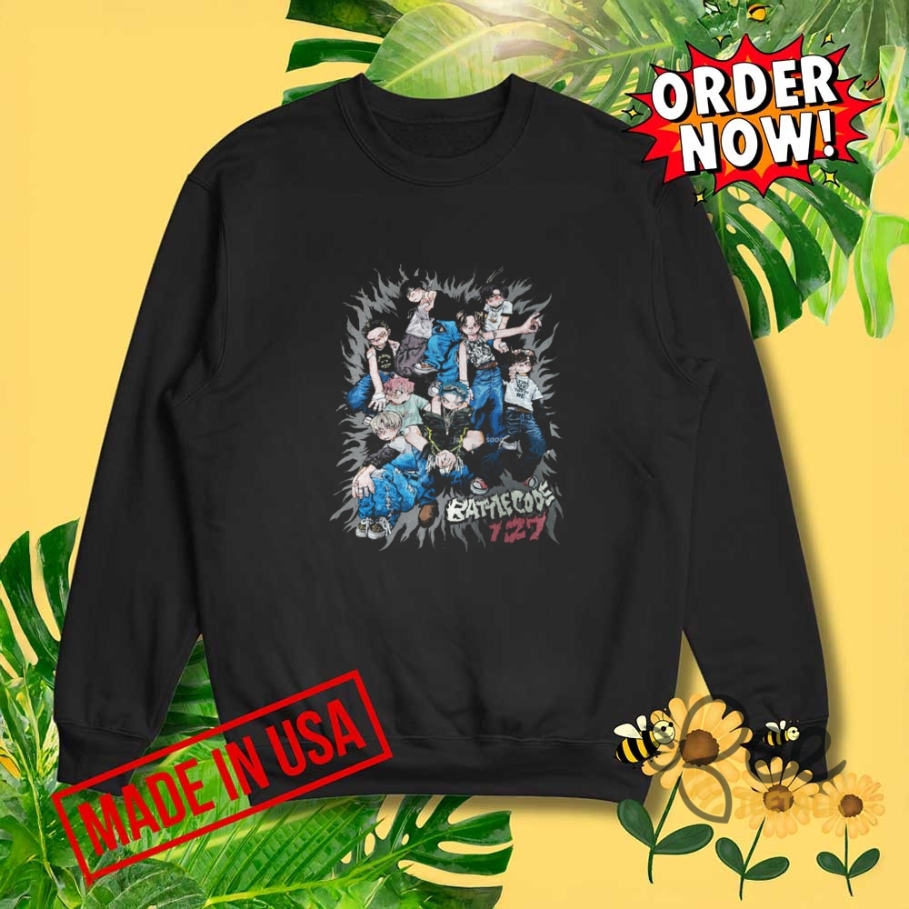 Haechan 127 Battlecode Shirt 4 Haechan 127 battlecode shirt
