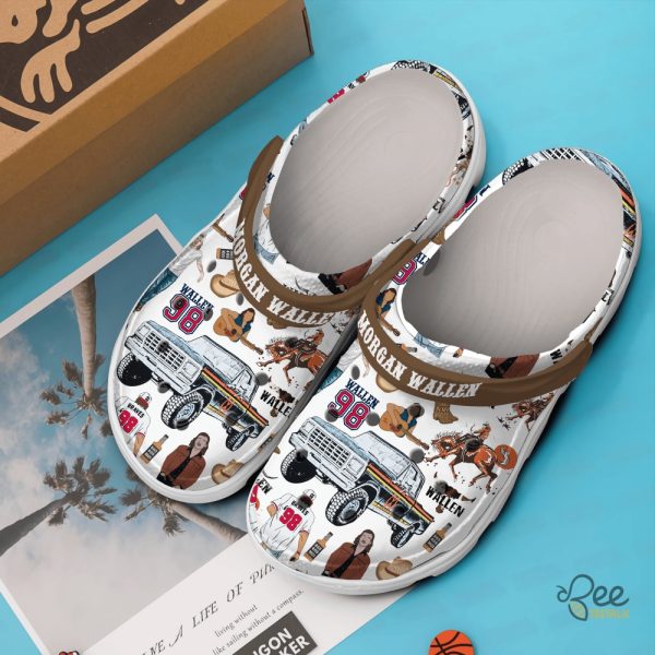 Morgan wallen white clogs for adults