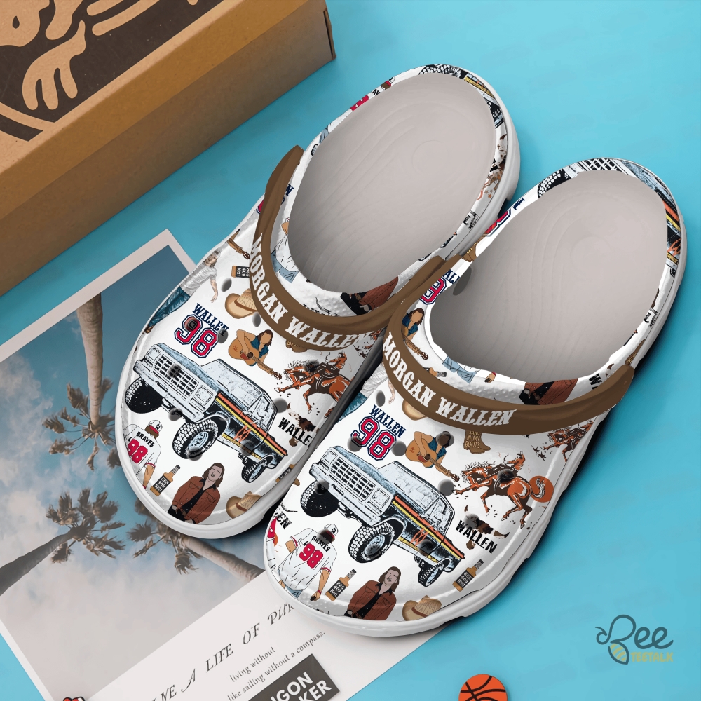 Morgan Wallen White Clogs For Adults 5 Morgan Wallen White Clogs For Adults