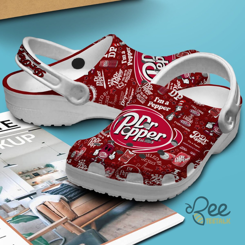 Red Dr Pepper Clogs For Men And Women 9 Red Dr Pepper Clogs For Men And Women